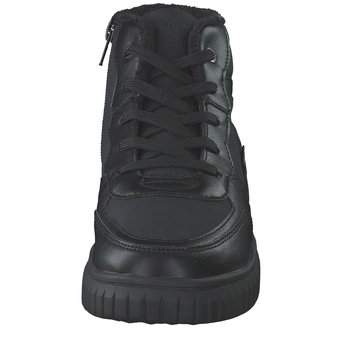 s.Oliver Zebra Schnür Boots in schwarz