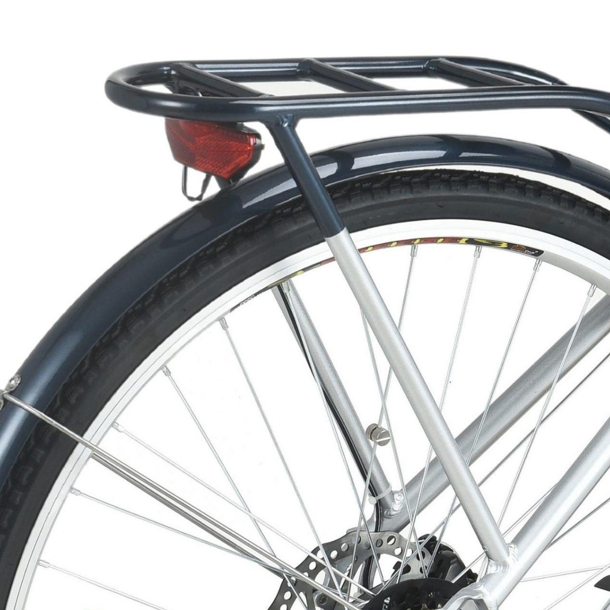 smartEC E-Bike Trekking Fahrrad Trek-28H 28 Zoll Herren, 7 Gang Shimano Tourney Schaltwerk, Kettenschaltung, Hinterrad-Nabenmotor, 468,00 Wh Akku, Batterie, Unterstützung 25 km/h Scheibenbremse 90km Reichweite Anfahrhilfe StVZO