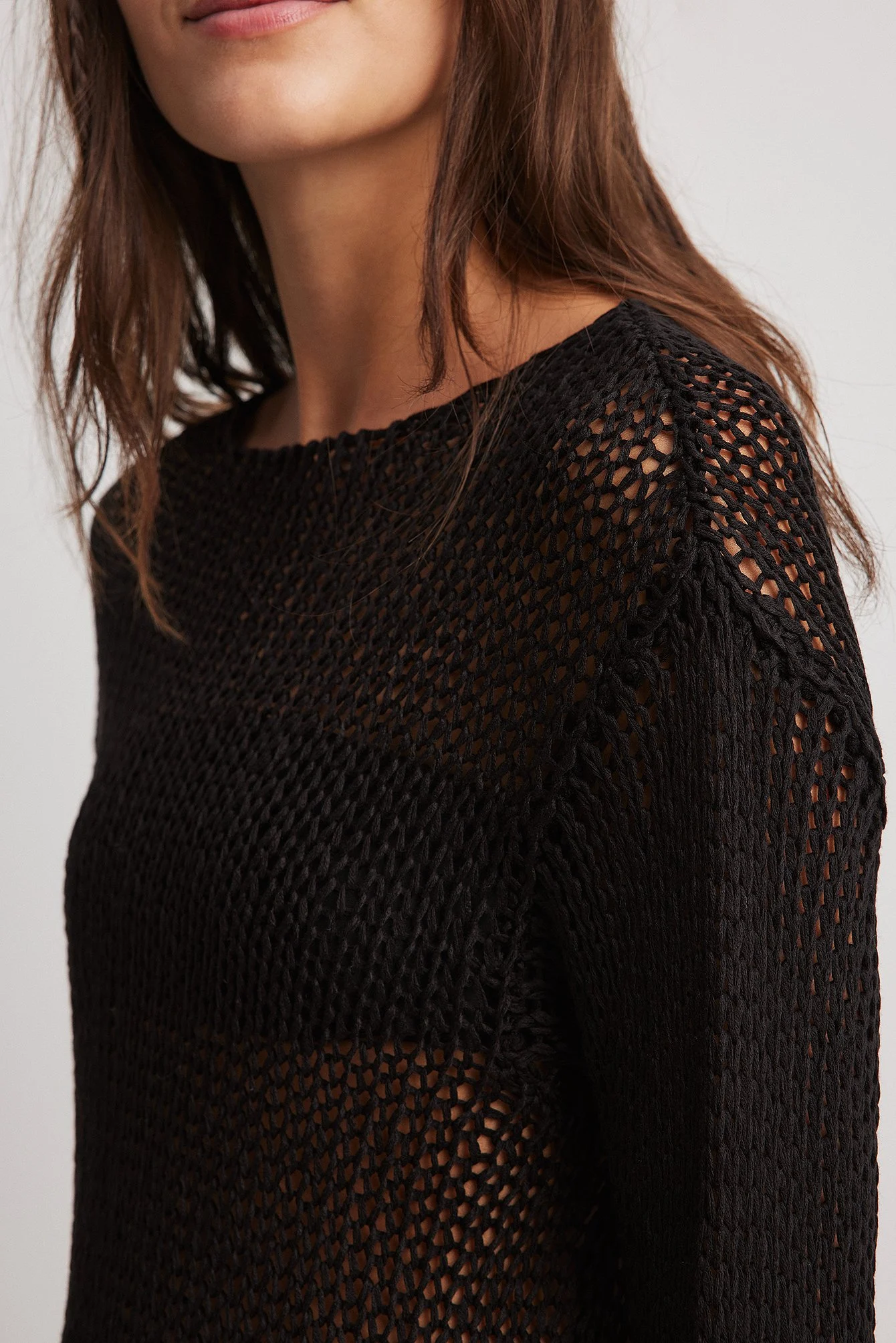 Dünner Strickpullover