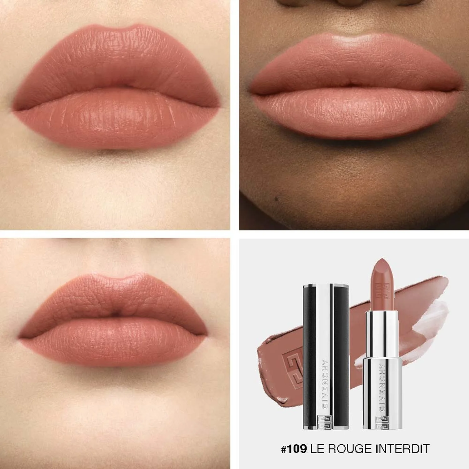 Le Rouge Interdit Barra de labios Seda Intensa
