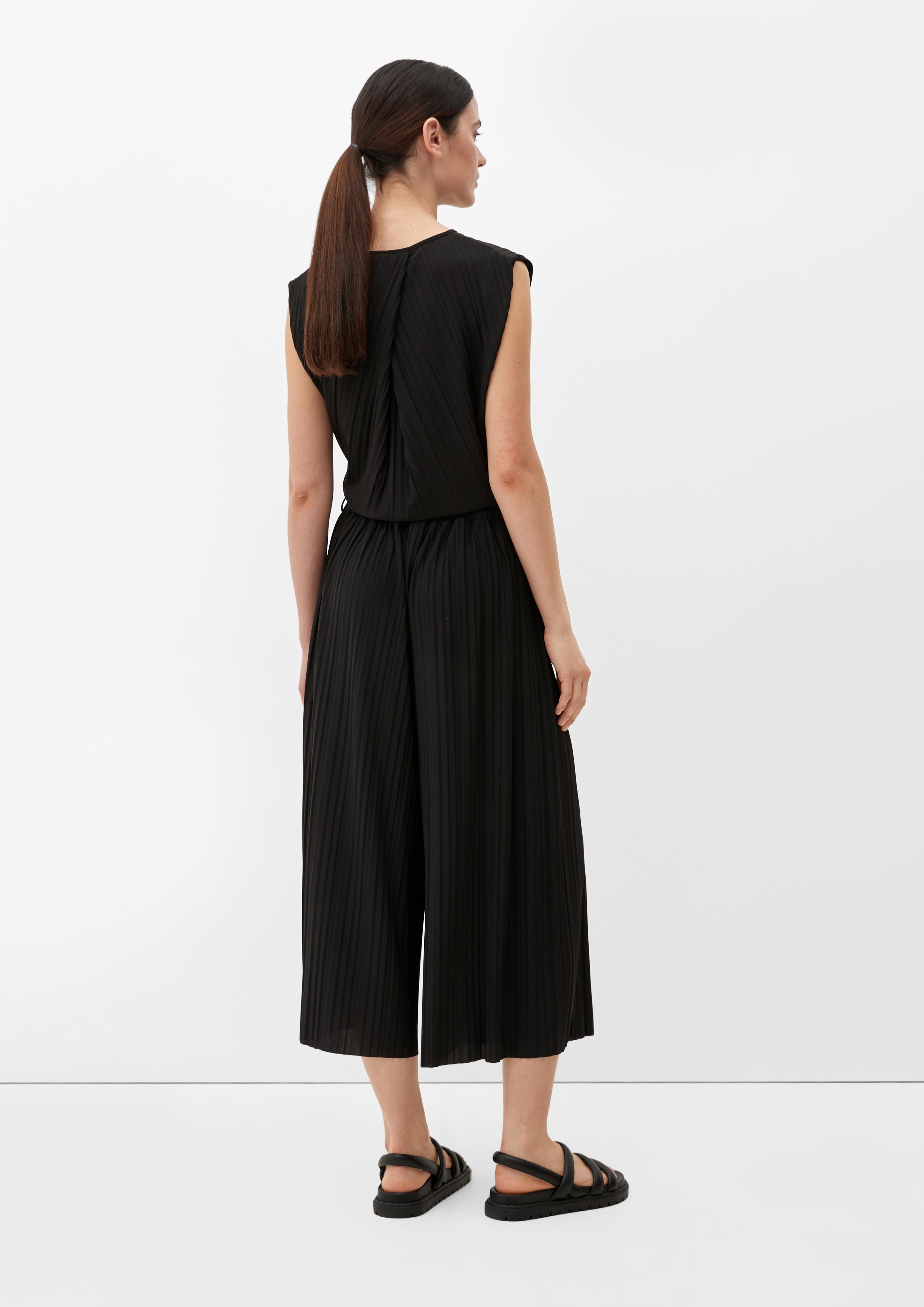 Loose: Culotte mit Plisséefalten  2132762-9999