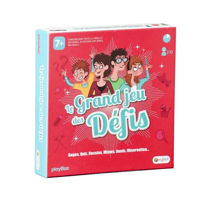 Jeu de société Le grand jeu des défis Oxybul