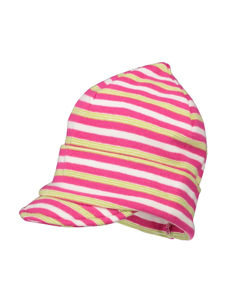 Döll Mütze in Pink/ Gelb/ Weiß günstig kaufen