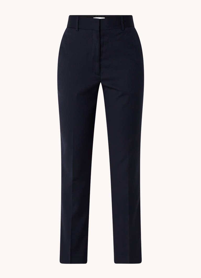 Reiss Haisley high-waist tapered fit trousers with side pockets