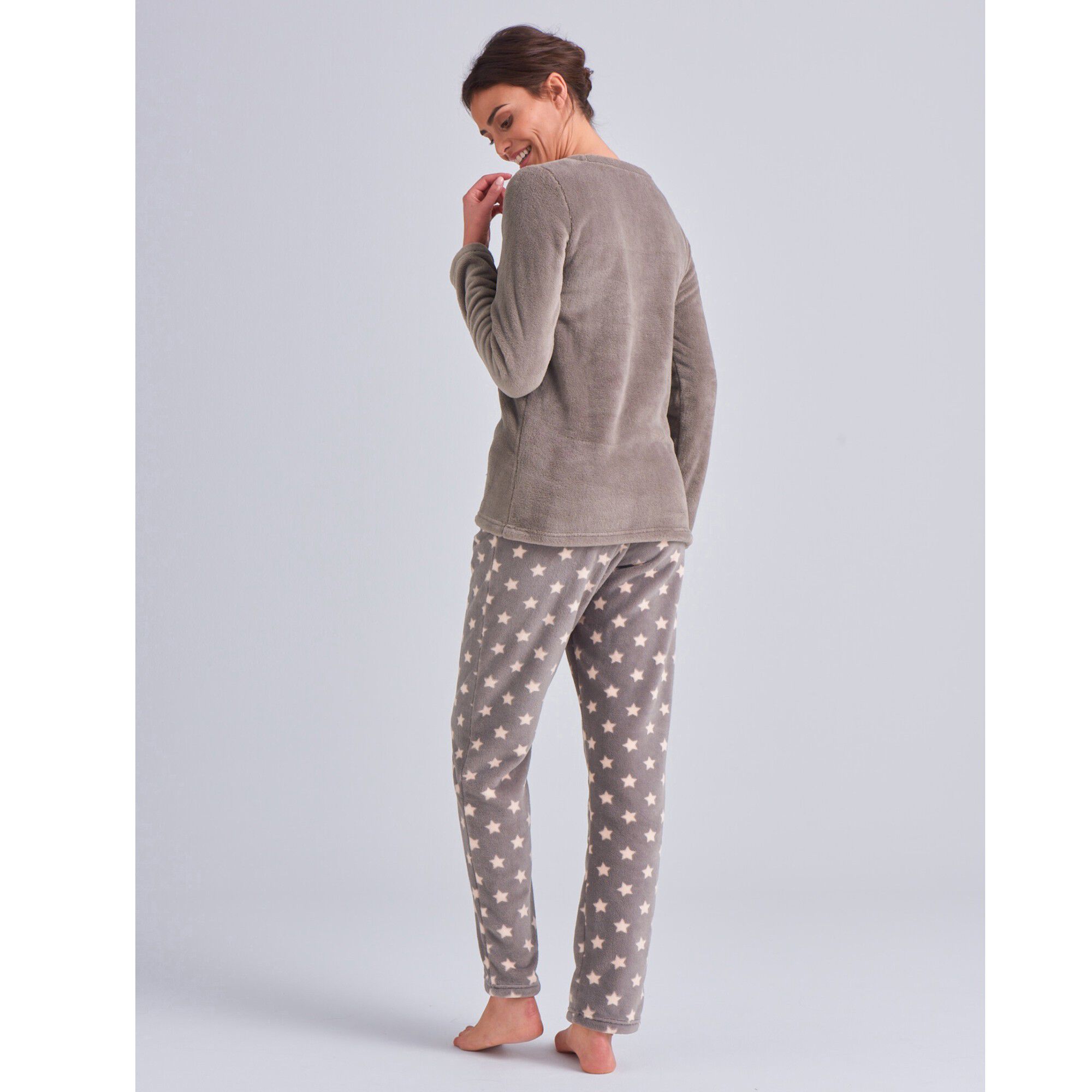 Pyjama pantalon polaire 