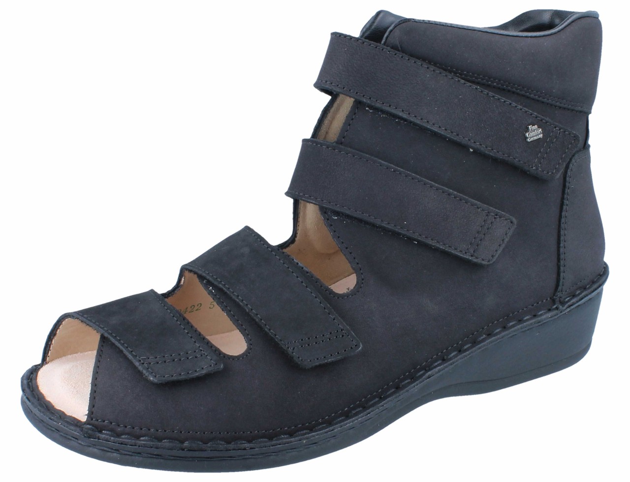FINN COMFORT Freizeit Schnürer schwarz 96402 046099