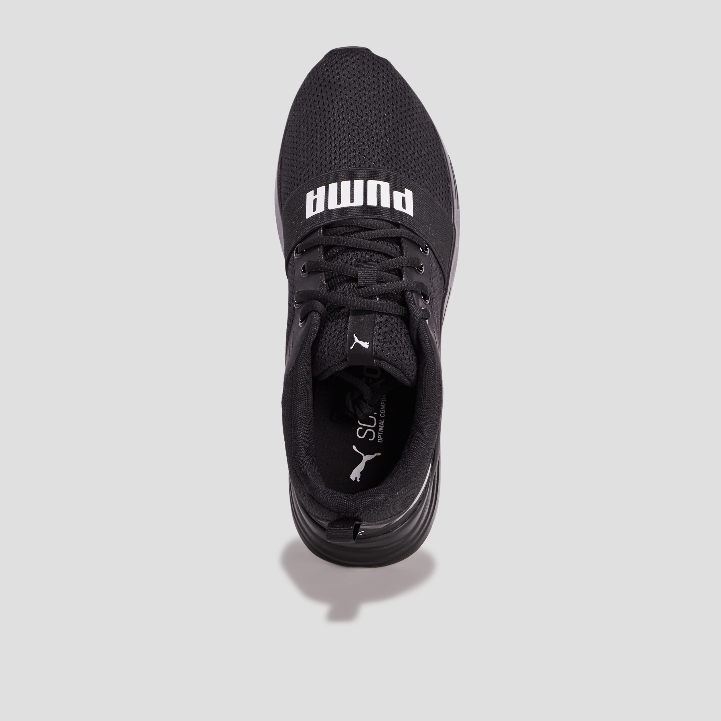 Runnings à lacets Puma Wired noir homme | La Halle