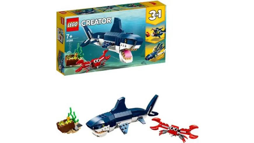 LEGO Creator 31088 Bewohner der Tiefsee