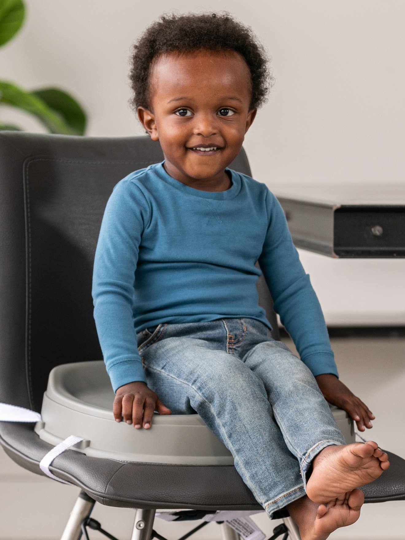 Infantino Kinder 4-in-1-Sitzerhöhung COMBO DUO INFANTINO - grau