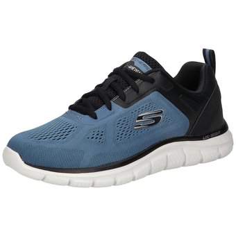 Skechers Track Broader Sneaker in blau
