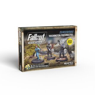 Fallout: Wasteland Warfare - Survivors: Washington Personalities (EN)