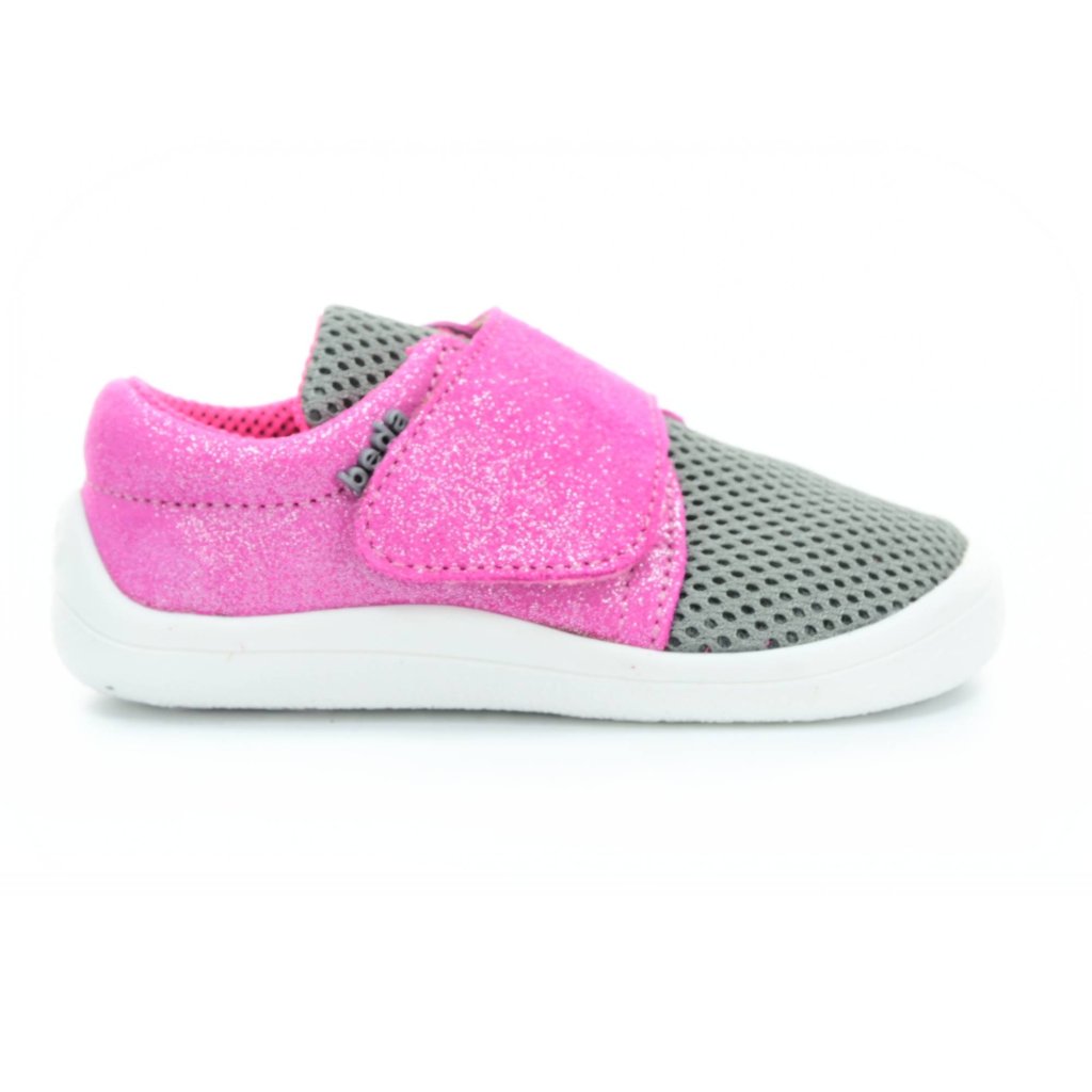 Beda Janette Barfußsneakers mit Hinterkappe (BF 0001/SK/1W/OP Mesh mit Leder)