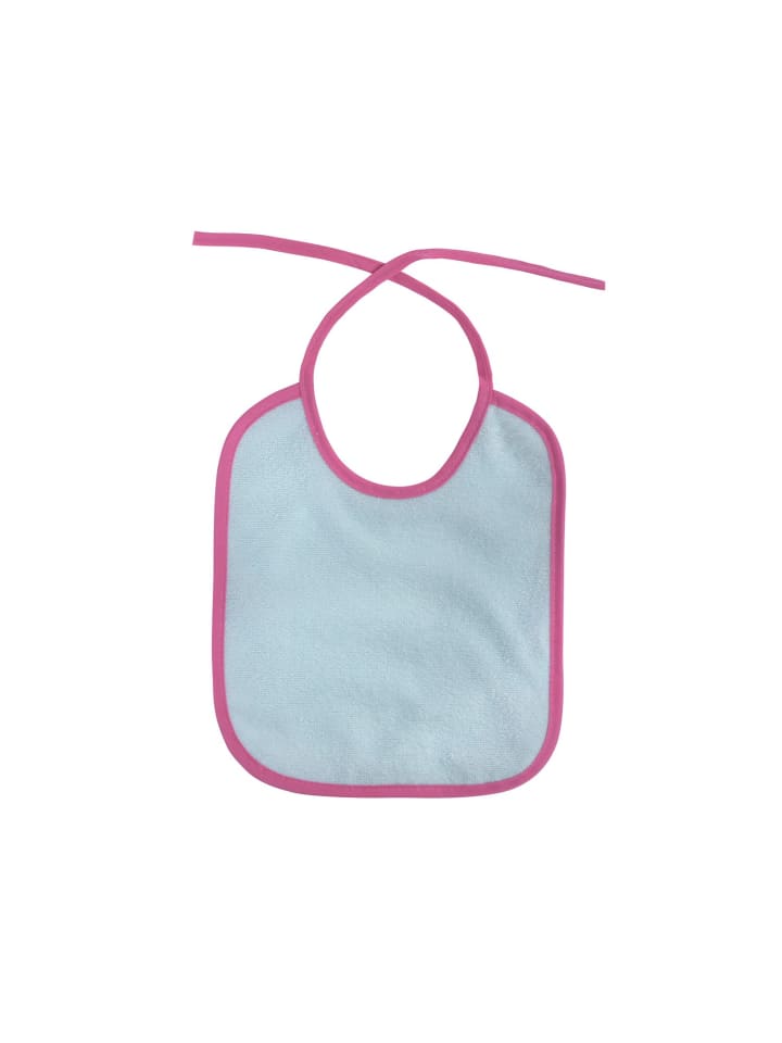 BABY CARE Babylatz-Set 7-teilig einlagig in rosa günstig kaufen onesize