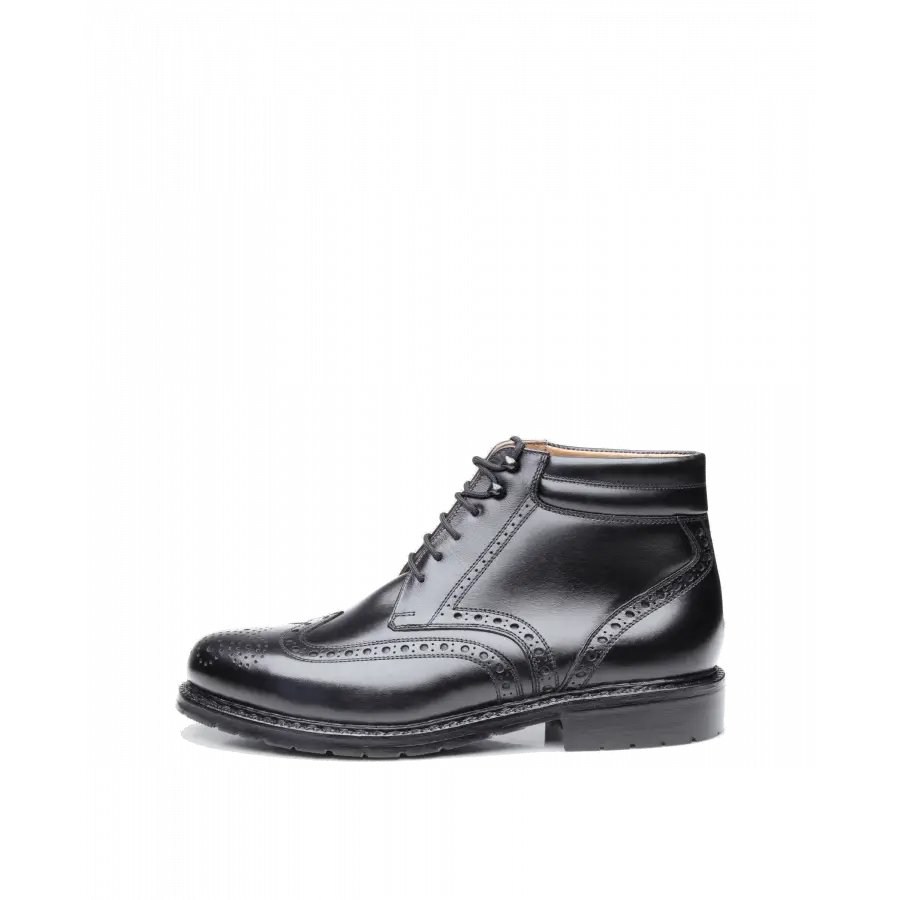 Heinrich Dinkelacker - Businessschuhe Derby JANOSCH K FULL-BROGUE AC Antikcalf - schwarz