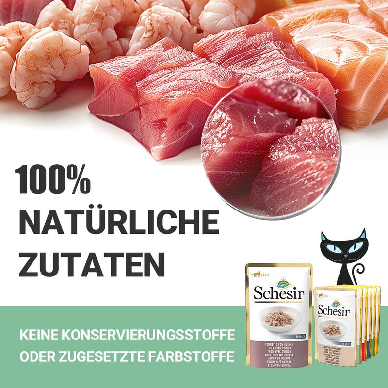 Schesir Jelly Pouch 6 x 85 g zu TOP-Preisen