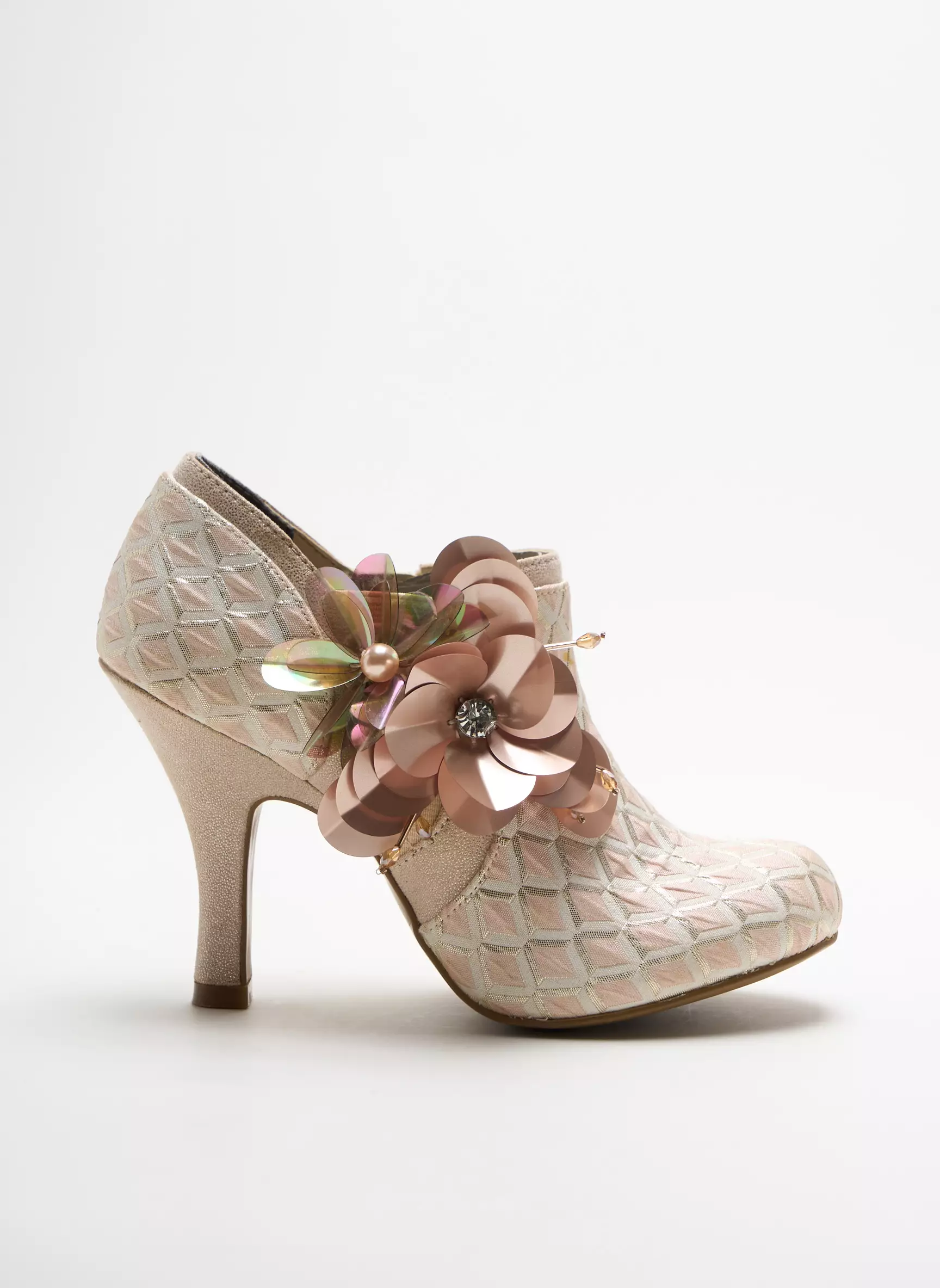 Ruby Shoo Bottines Femme couleur beige