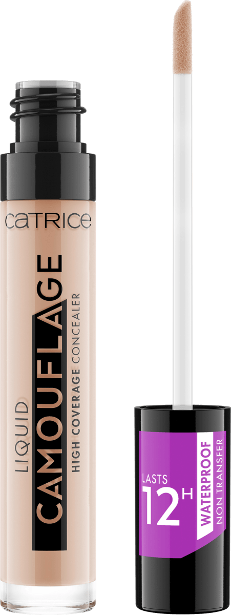 Concealer Liquid High Coverage Waterproof 007 Natural Rose, 5 ml