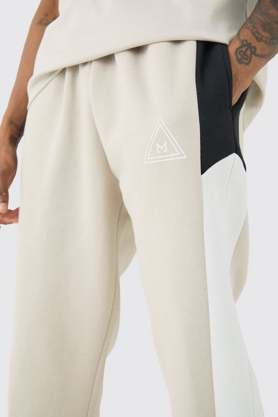 Tall Colorblock Jogginghose mit Logo