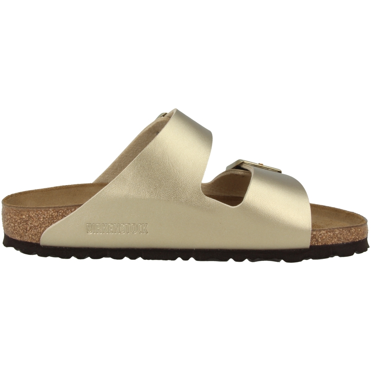 Birkenstock Arizona Birko-Flor schmal Sandale gold