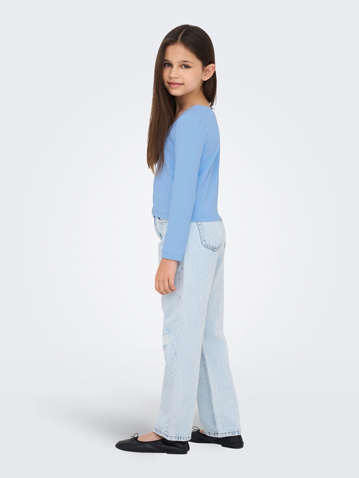 KIDS ONLY Longsleeve in Hellblau günstig kaufen