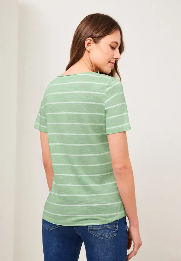 CECIL T-Shirt mit Streifenmuster