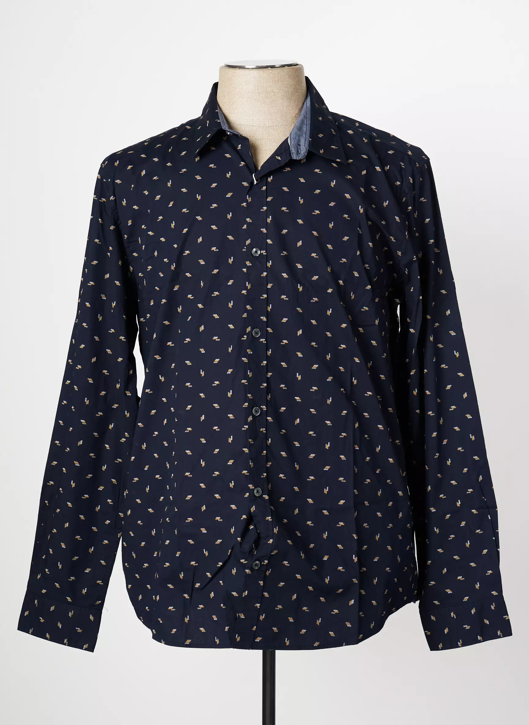 S Oliver Manches Longues Homme couleur bleu