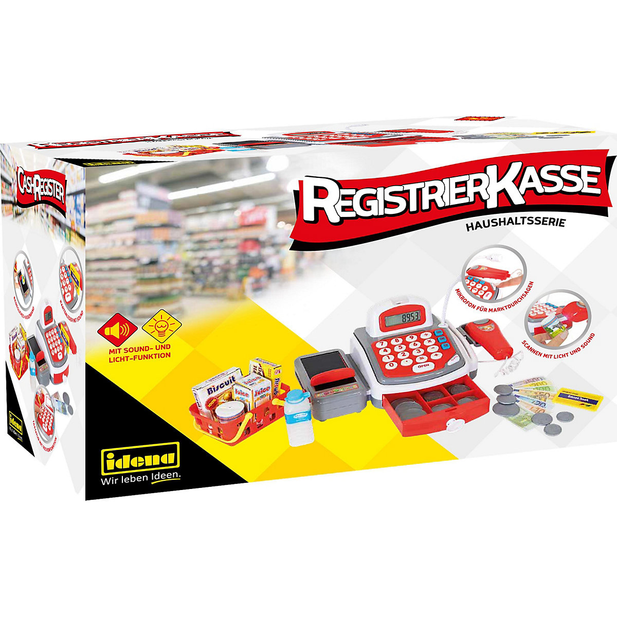 Idena Registrierkasse mit Licht und Sound