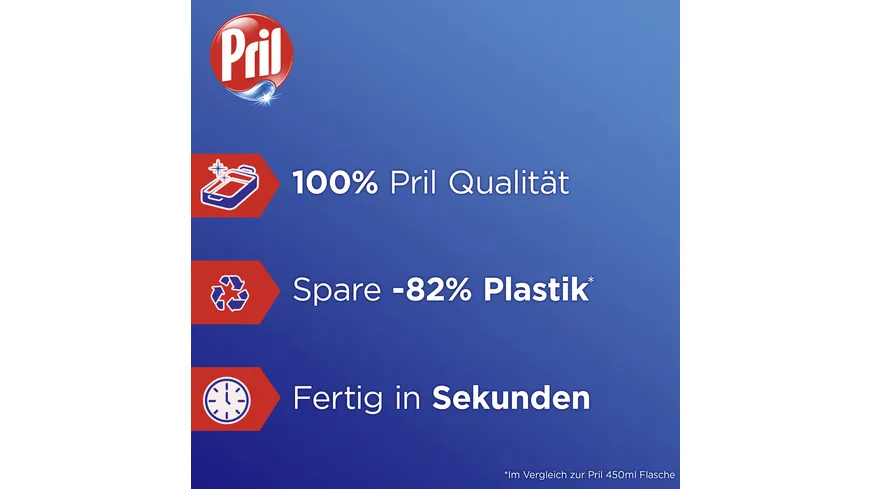 PRIL Handspülmittel Konzentrat Mix & Clean Zitrone 120 ml