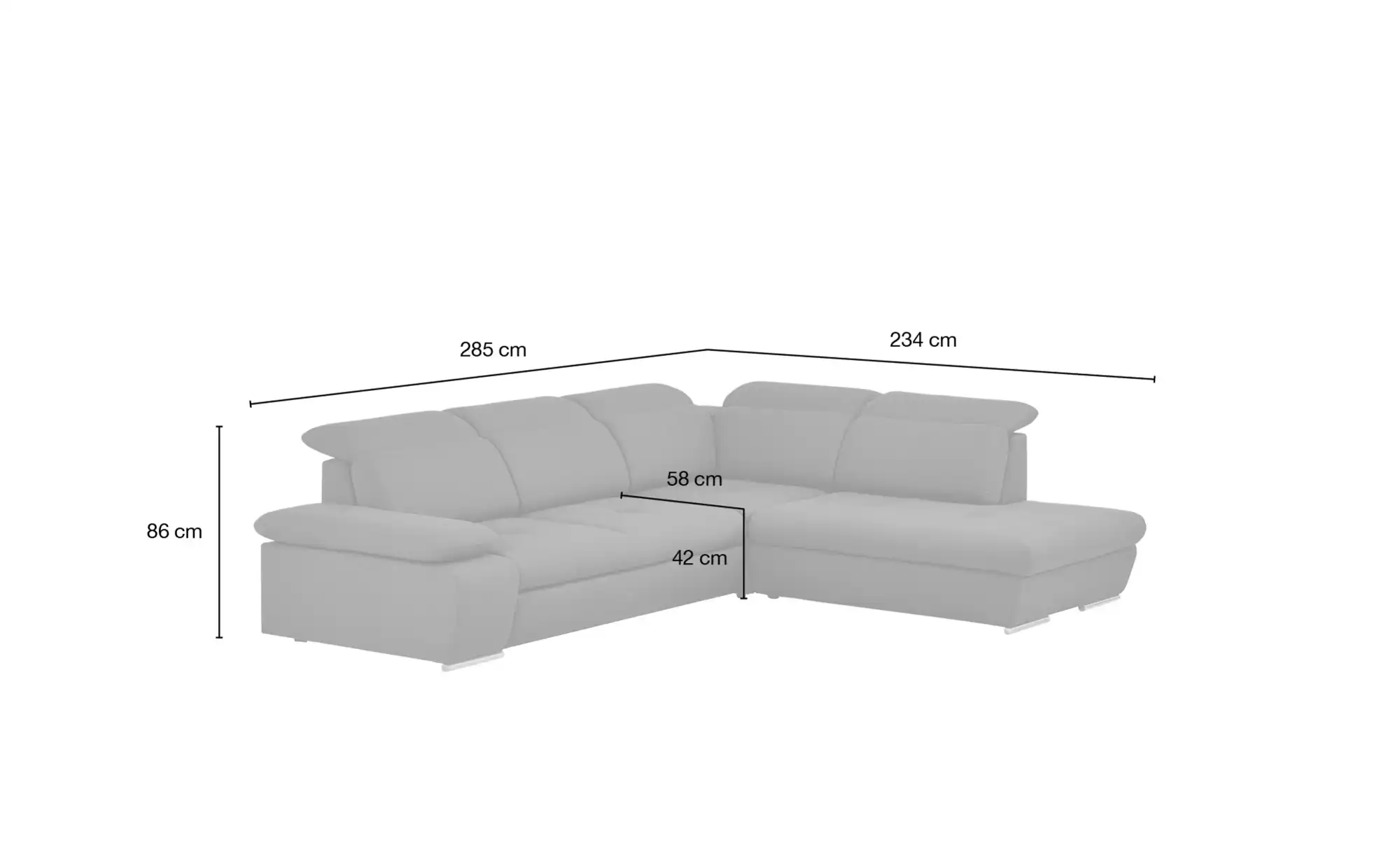 Twist Ecksofa Avilla