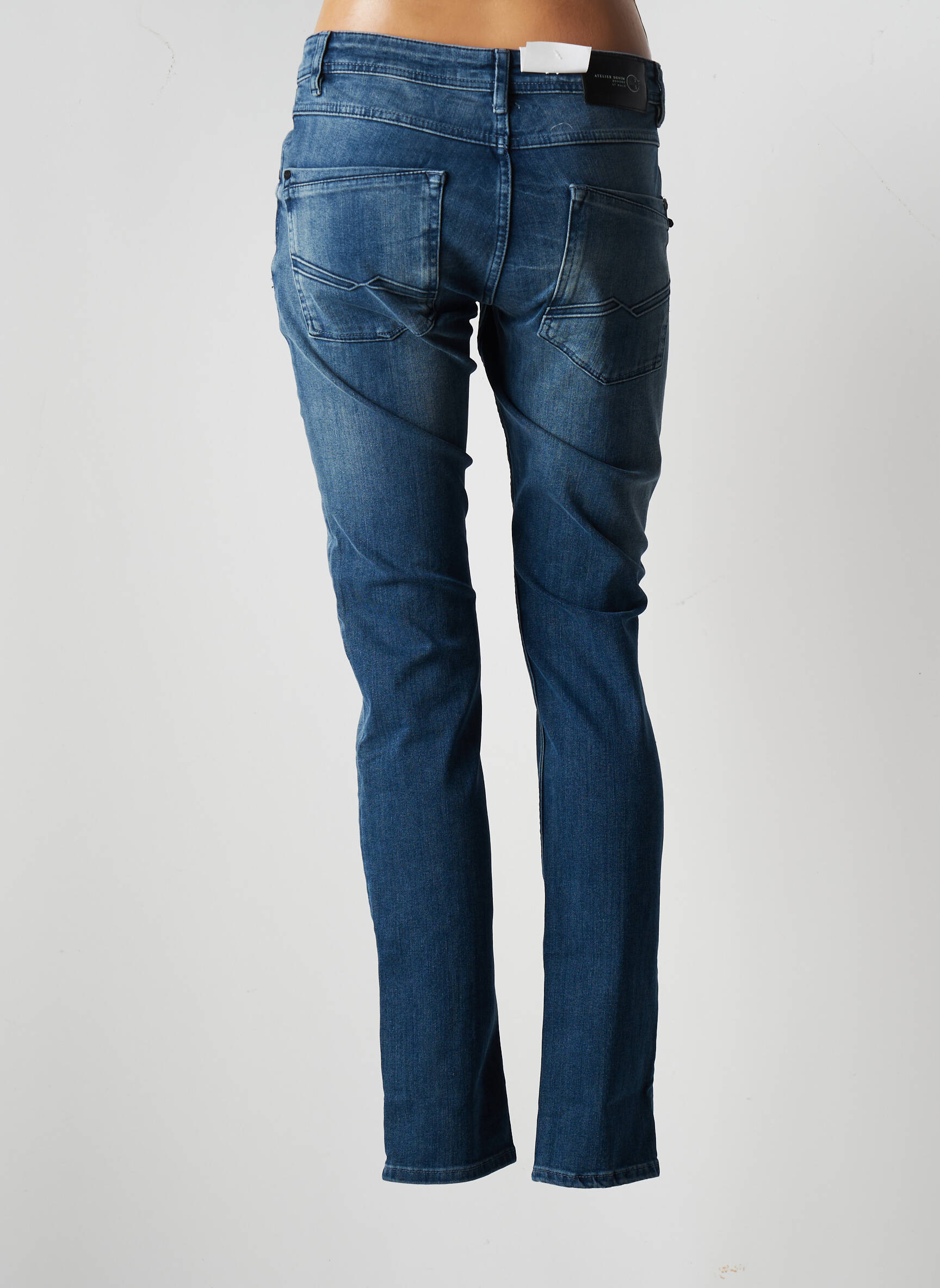 Bonobo Jeans Jeans Coupe Slim Femme couleur bleu
