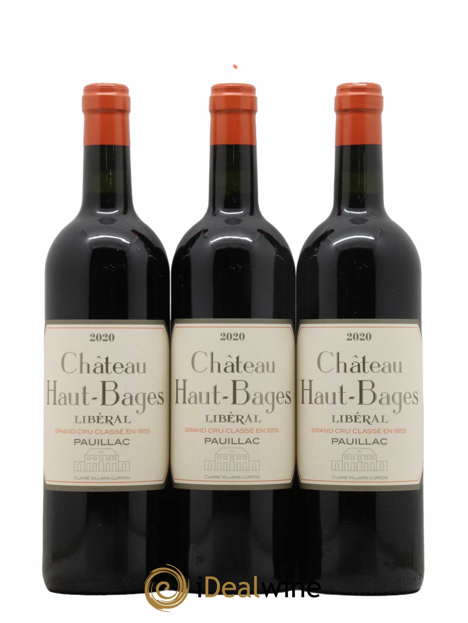 Château Haut Bages Libéral 5ème Grand Cru Classé  2020 - Lot de 12 Bouteilles