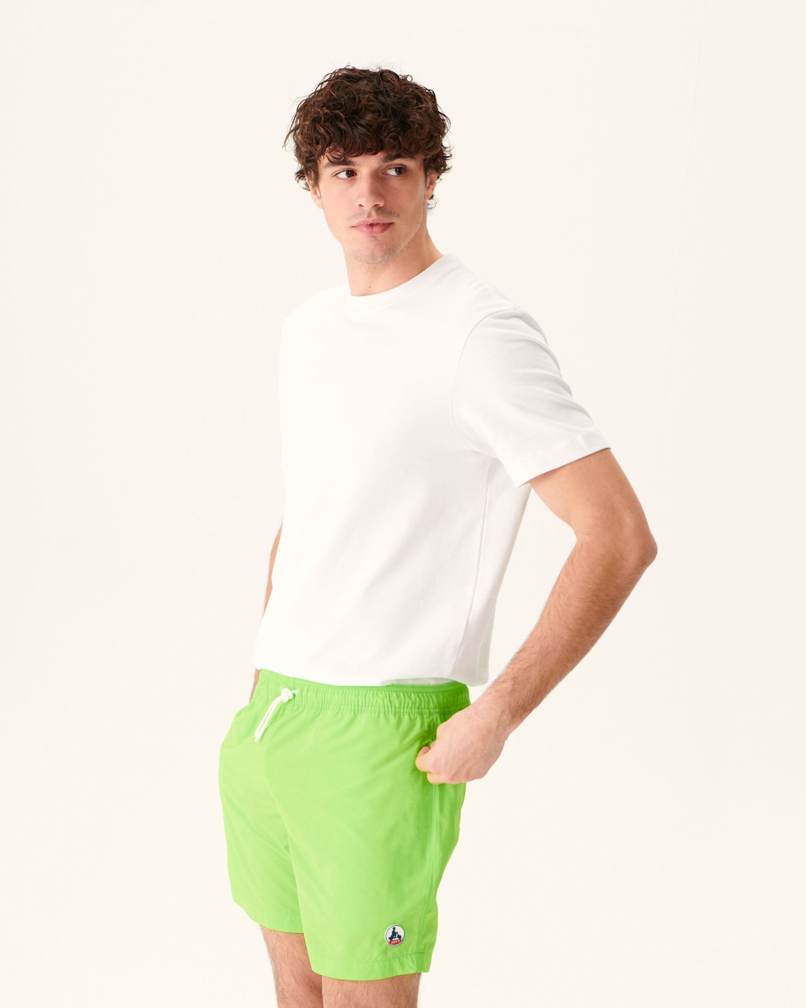 Short de bain Vert fluo Biarritz