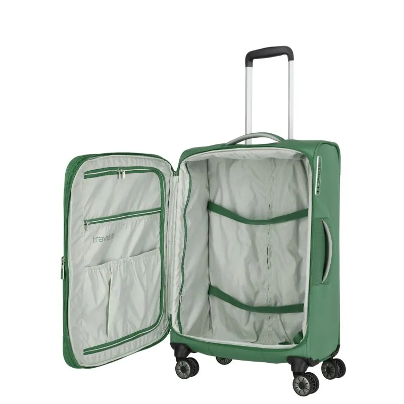 Travelite MIIGO 4w L\/M\/S+Bordtasche, Matcha