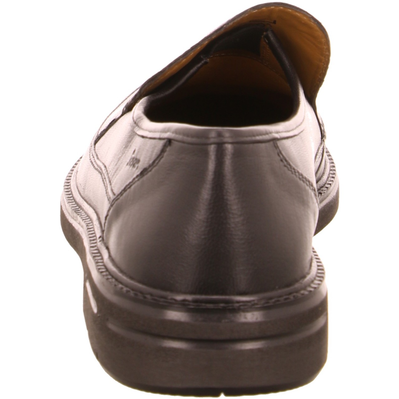 SIOUX Klassische Slipper schwarz