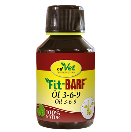 Fit-BARF Ergänzungsfutter & Aufzucht Fit-BARF Öl 3-6-9 100 ml