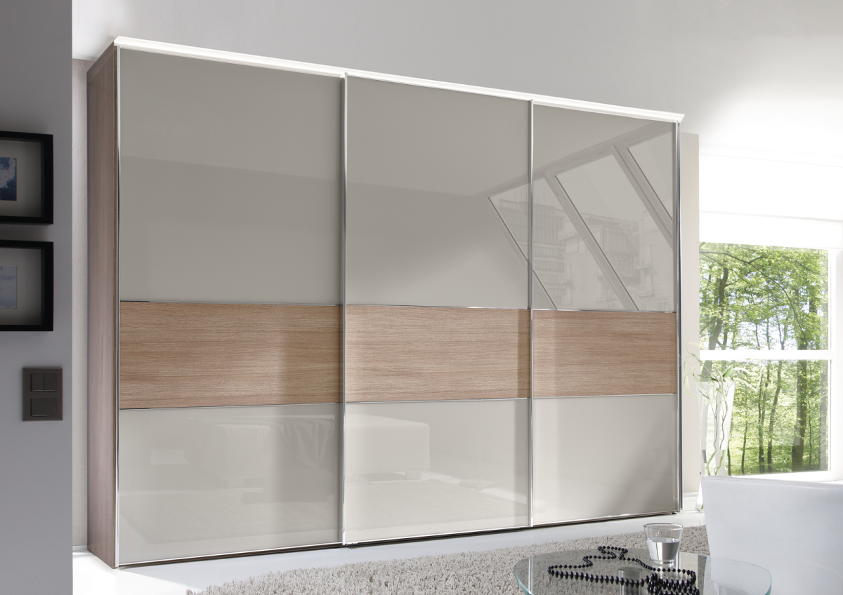 Staud Schwebetürenschrank Sinfonie Plus Sand Eiche