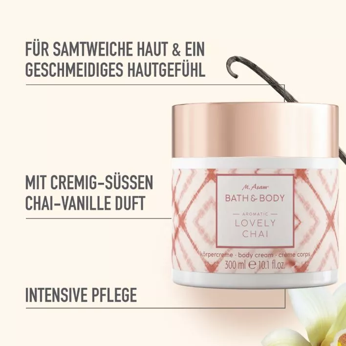 BATH & BODY LOVELY CHAI Körpercreme