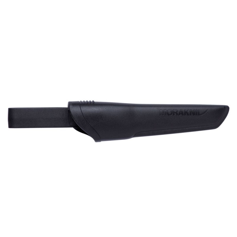 Morakniv Bushcraft, mit beschichteter Klinge und schwarzer Plastikhülle