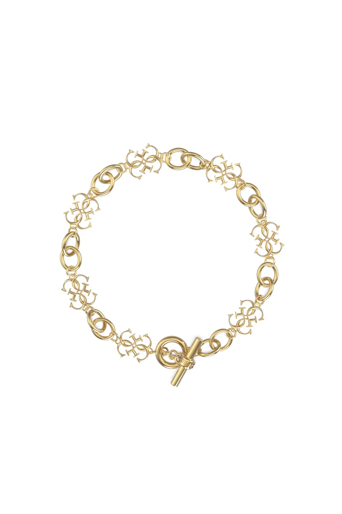 Guess  GUESS 4G Status Goldfarbene Kette JUBN01470JWYGT-U (Länge: 43,20 cm)
