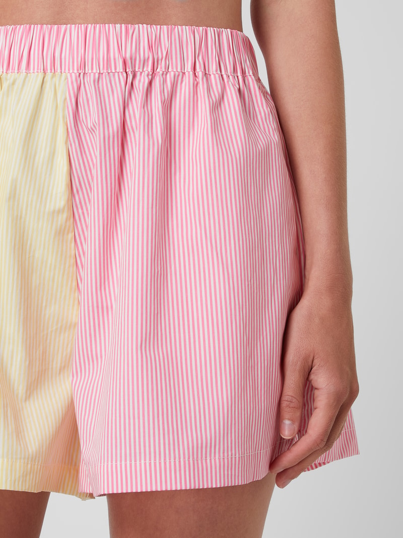 Shorts aus Baumwolle Modell 'Ana' in rot