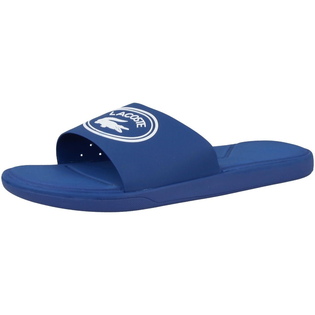 Lacoste L.30 Badelatschen blau