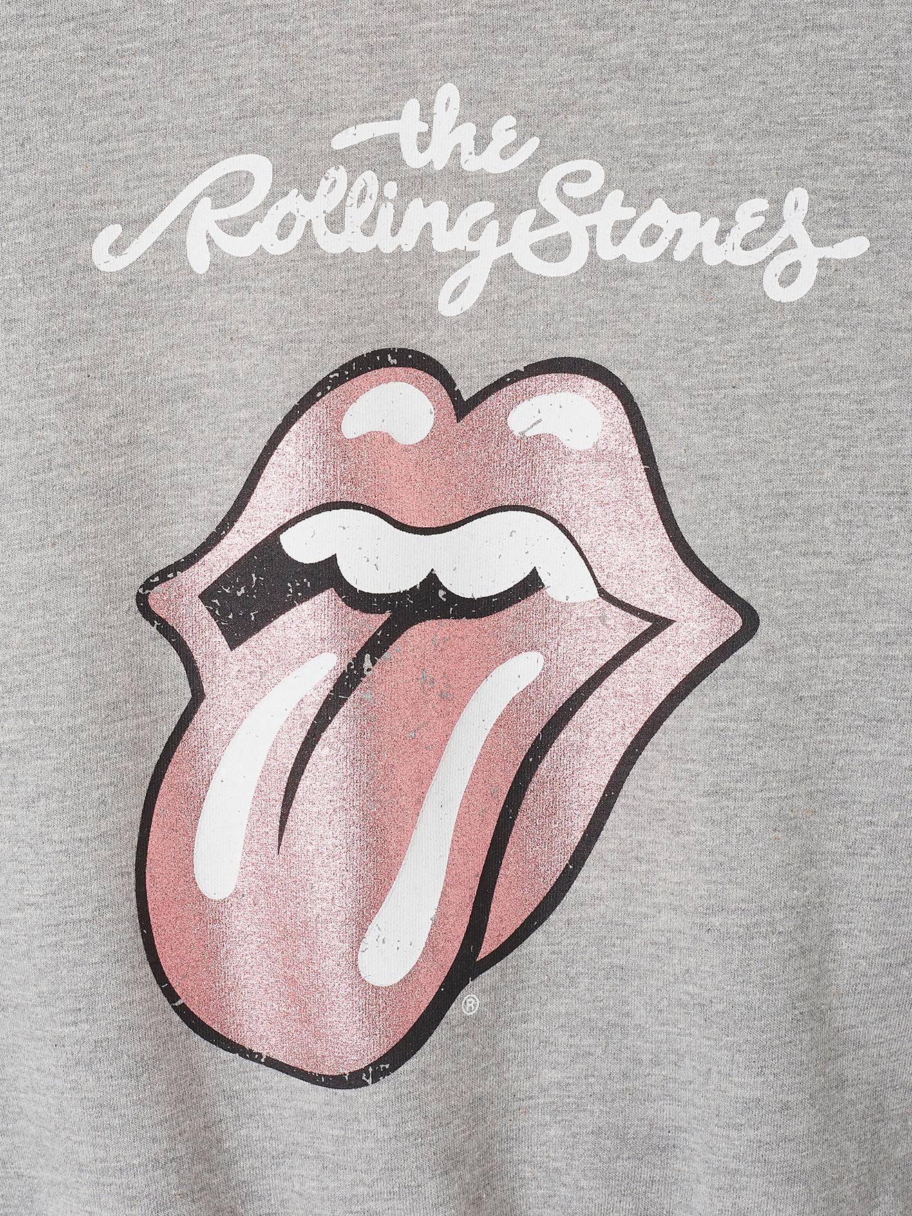 Rolling Stones Kinder Sweatshirt The Rolling Stones - grau meliert