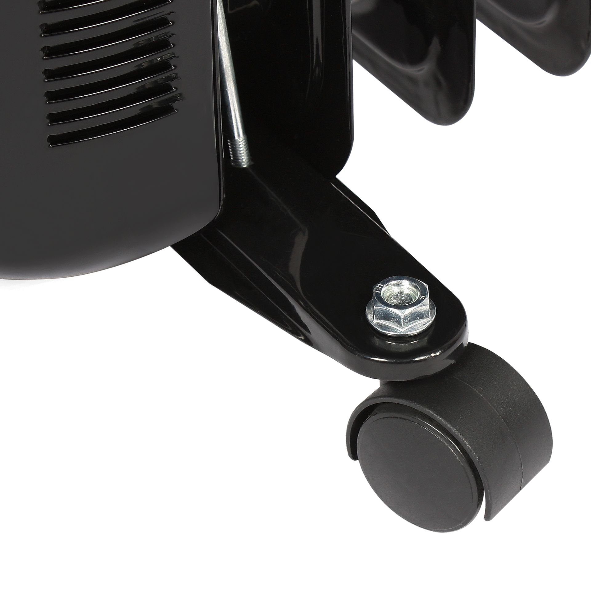 El Fuego Elektro-Heizkörper AY7044, Mobiler Ölradiator 11 Rippen, schwarz, 2500W, regelbar