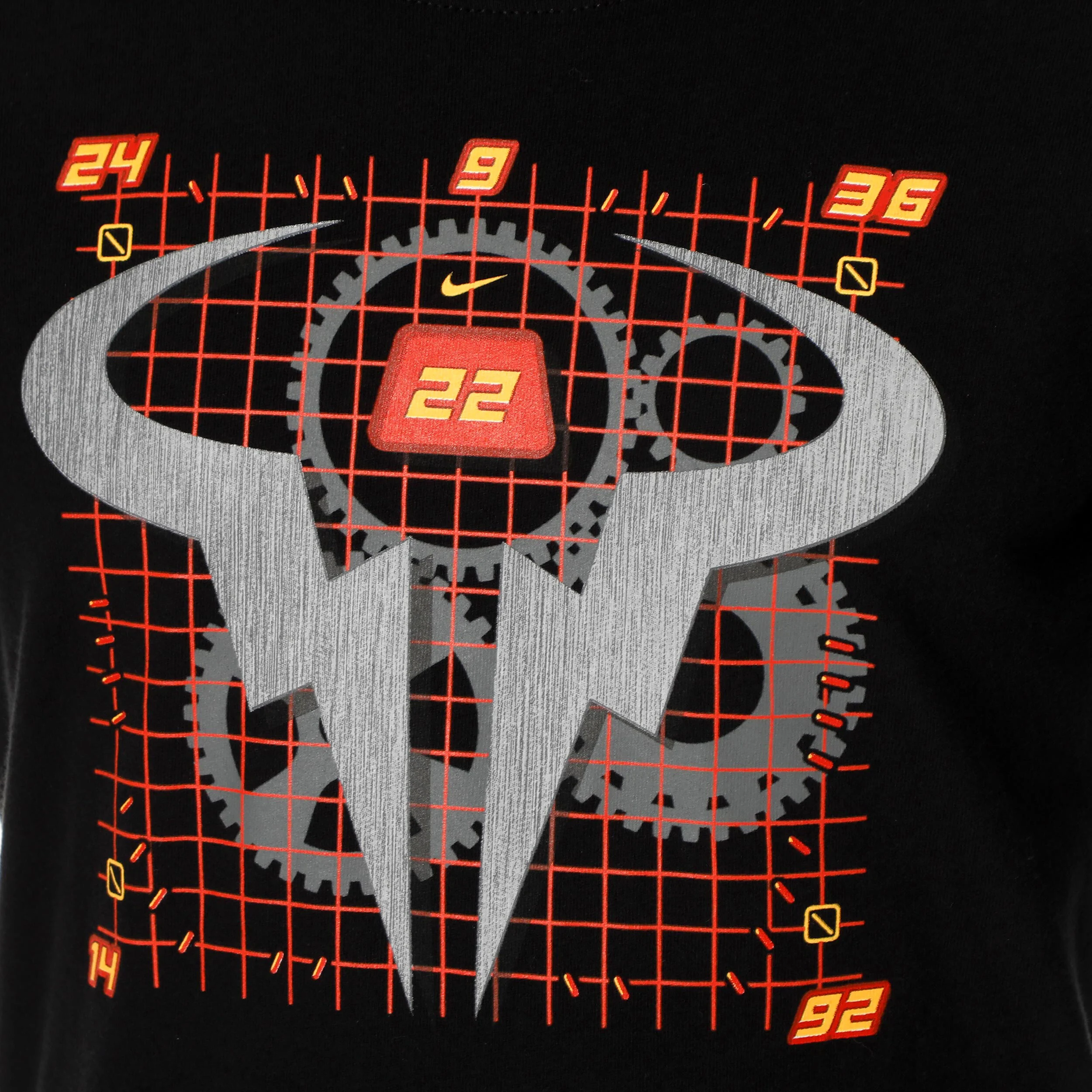 Dri-Fit Rafa T-Shirt Kinder - Schwarz