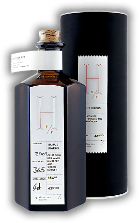 Spiritus Rex Rubus Ideaeus Geist von der Waldhimbeere 0,35 Liter Spiritus Rex Rubus Ideaeus Geist von der Waldhimbeere 0,35 Liter Geist von der Waldhimbeere aus Siebenbürgen Jahrgang 2021 - 0,35	 Liter - Vol 42%