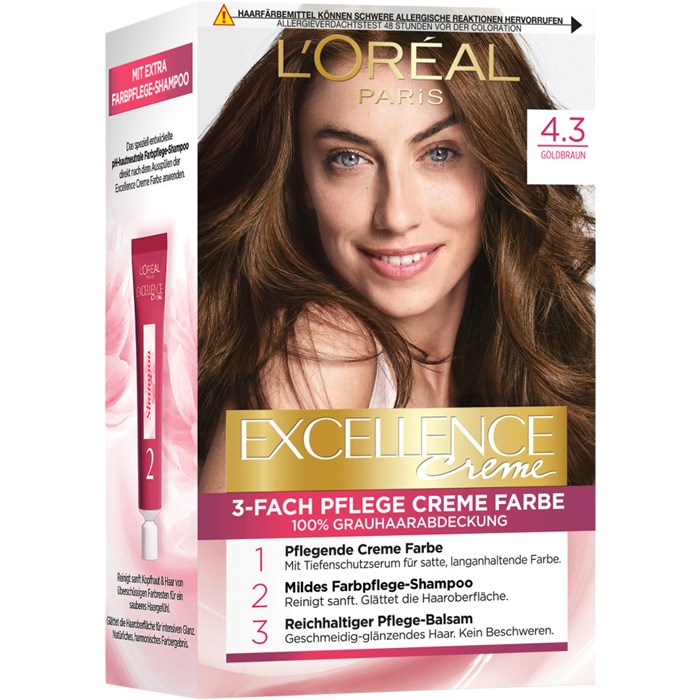 3-Fach Pflege Creme Farbe