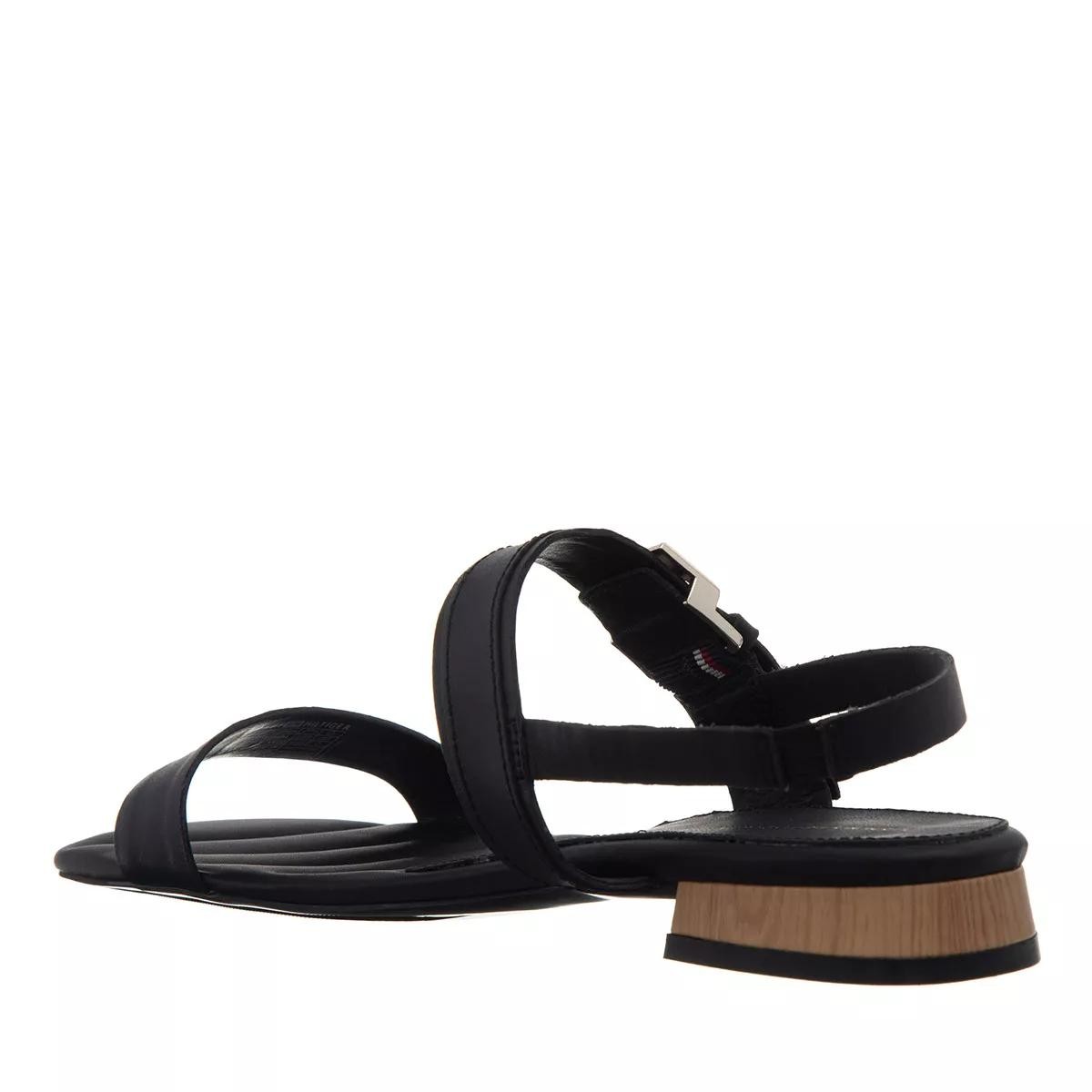 TOMMY HILFIGER Riemchen Sandalen schwarz Sandale
