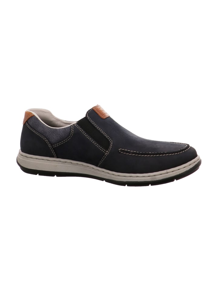 rieker Komfort Slipper in Blau günstig kaufen