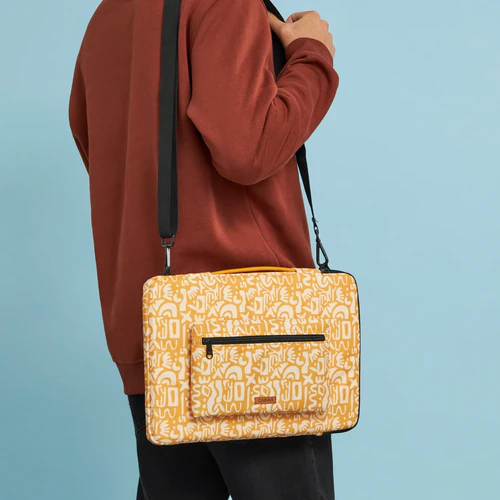 Eurorennes Laptop Sleeve, 15/16 inch Ochre Laptop Sleeve