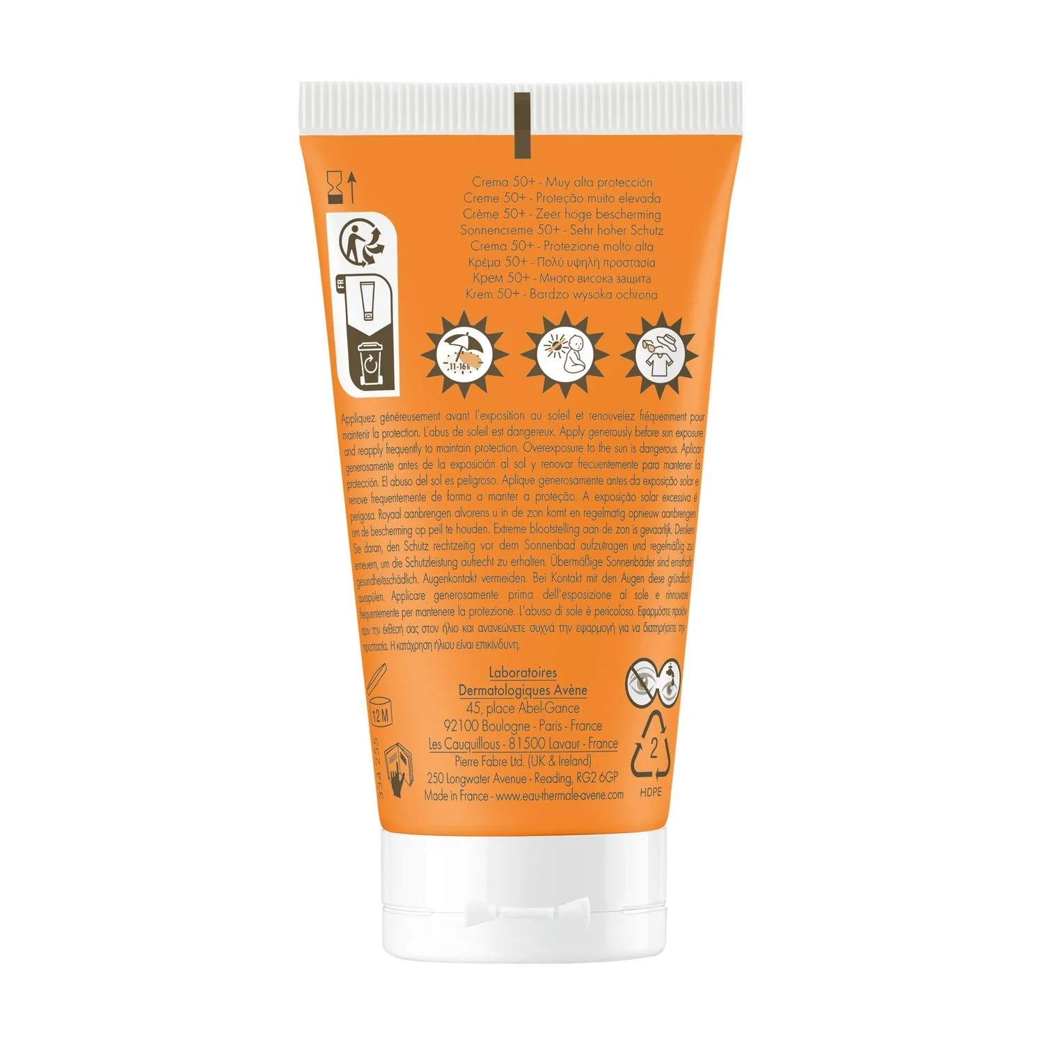 Cremă de protecție solară SPF50+ - Cremă de protecție solară pentru față cu protecție ridicată.